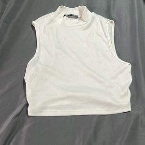 White crop top women’s small